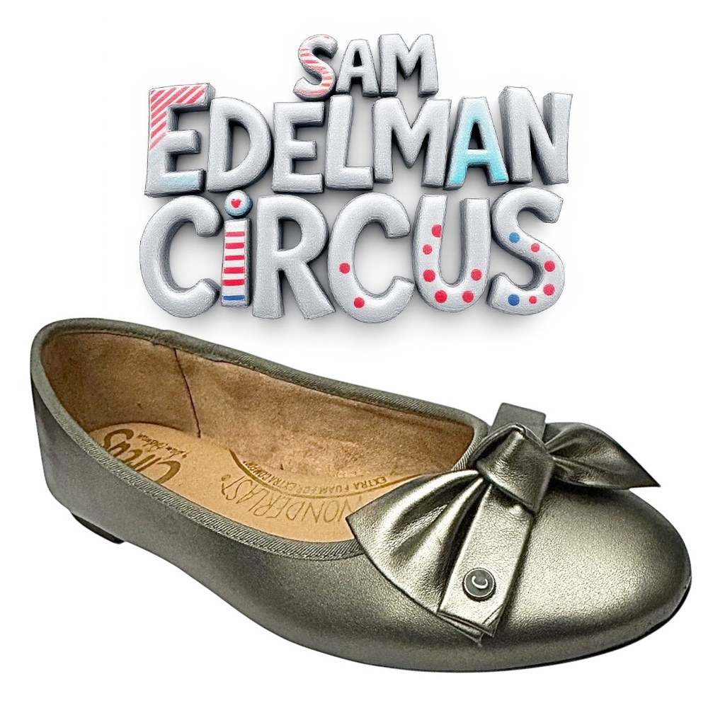 Circus by Sam Edelman Silver Ballet Flats Women’s Size 7.5 M Metallic Slip On